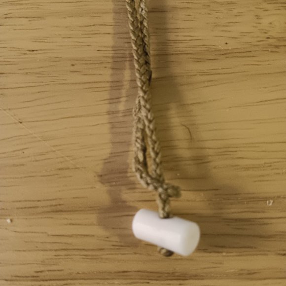 Bound Engraved Matau Handcrafted Bone Pendant - Picture 5 of 11